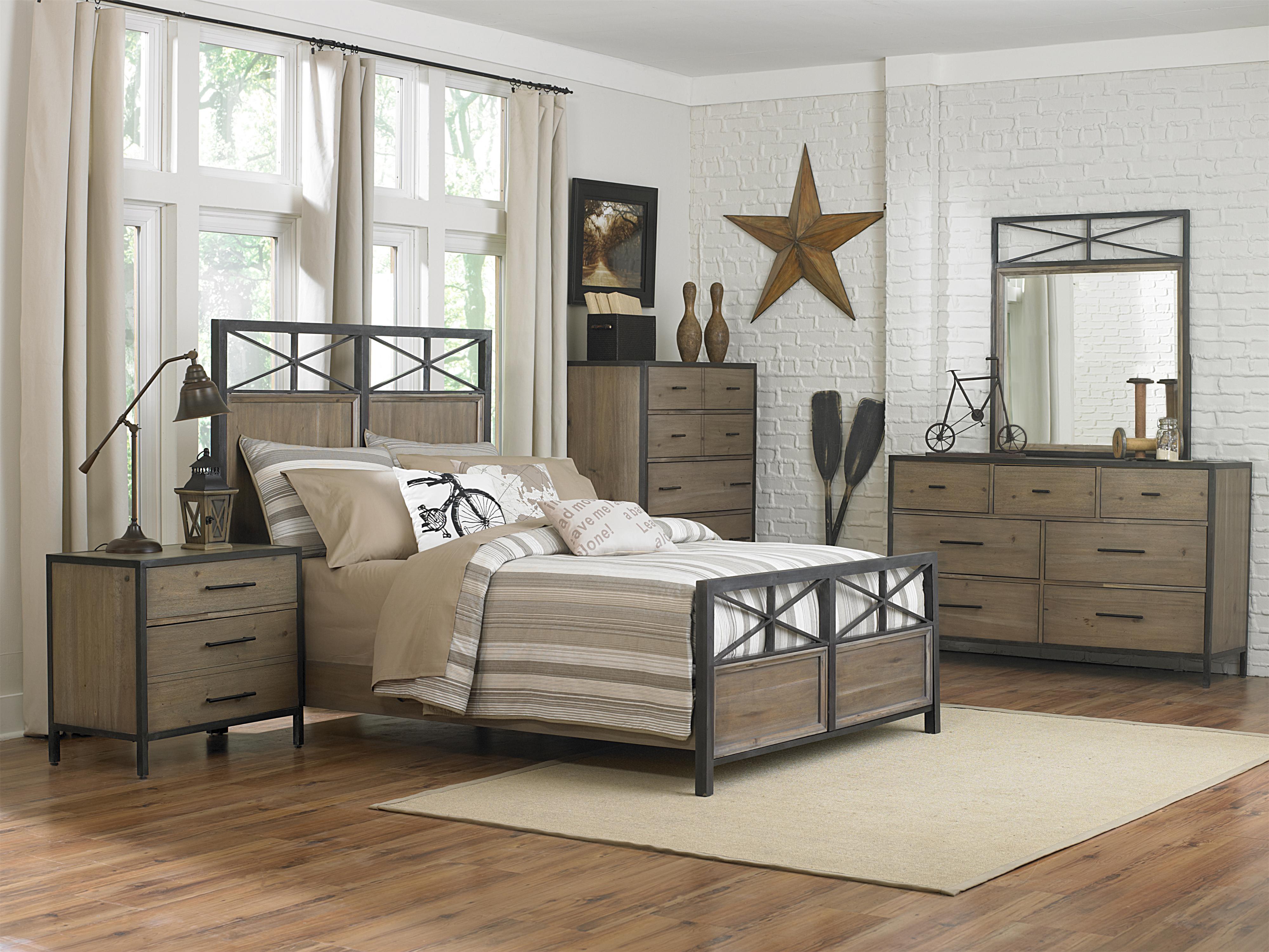 Next Generation by Magnussen Bailey Y215968 Full Size Metal & Wood Bed